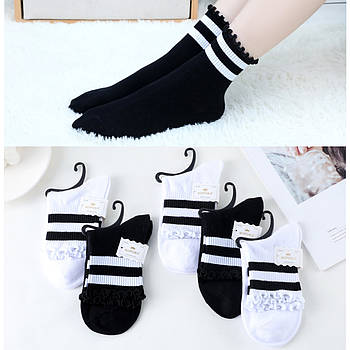 Шкарпетки жіночі демісезонні бавовна безшовні Корона, розмір 37-41, асорті, 545-1