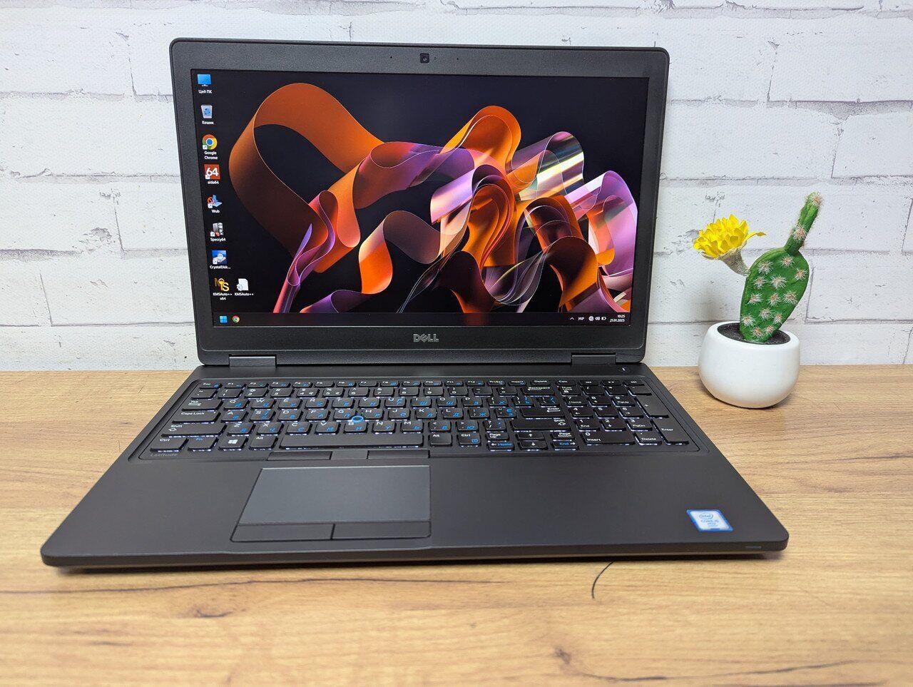 Б/в Ноутбук Б-клас Dell Latitude 5580 15.6" 1920x1080| Core i5-6300U| 8 GB RAM| 128 GB SSD| HD 520