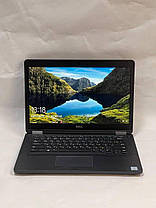 Б/в Ноутбук Б-клас Dell Latitude E5470 14" 1920x1080| Core i5-6200U| 8 GB RAM| 240 GB SSD| HD 520, фото 4