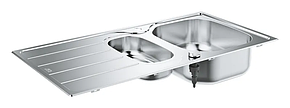 Мийка для кухні із нержавіючої сталі Grohe K200 (31564SD1), фото 1