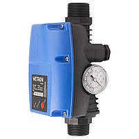 Контролер тиску води, електронна автоматика (1,1 кВт, Ø1", захист від сухого ходу) реле тиску ТМ WETRON