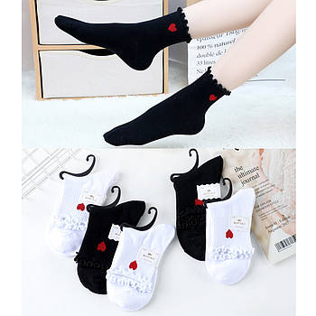 Шкарпетки жіночі демісезонні бавовна безшовні Корона, розмір 37-41, асорті, 545-3