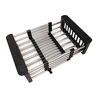 Сушарка для посуду Mixxus BAS-01.SUS BLACK з нерж. сталі SUS304 (колір чорний) (MX1957)