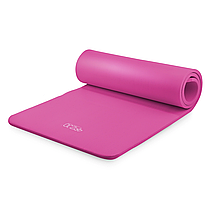 Килимок (мат) спортивний 4FIZJO NBR 180 x 60 x 1.5 см для йоги та фітнесу Pink (P-5905973405669), фото 6