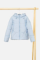 Куртка для дівчинки колір блакитний ЦБ-00267391