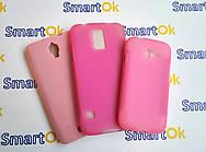 New Line X-series Case + Protect Screen Fly IQ4415 Pink чохол накладка силіконова