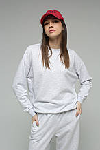 Світшот жіночий On me Kuz-2 baza XL Сірий (2000989529651)