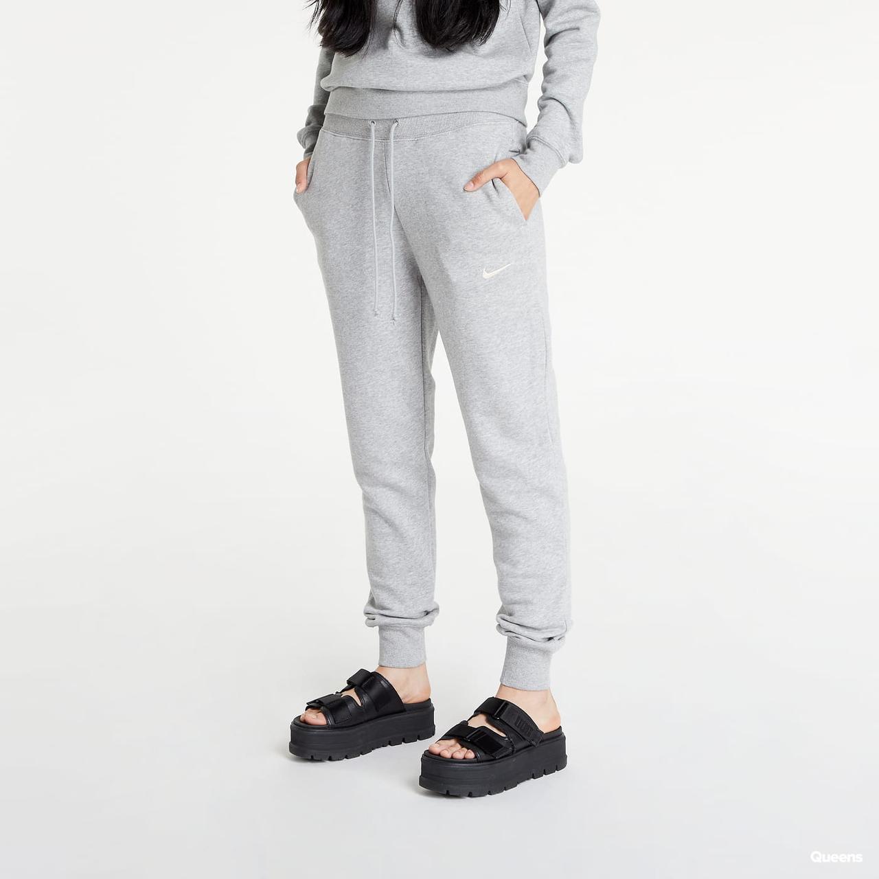 Штани жіночі Nike Phoenix Fleece Women's High-Rise Pants (DQ5688-063) S Сірий