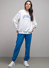 Костюм жіночий 341216 р.XL Fashion Синій/білий