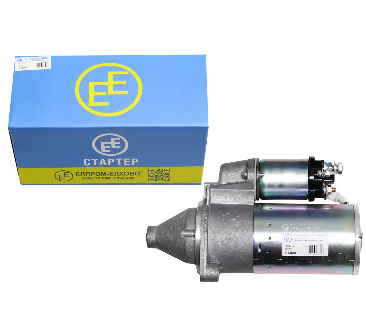 Стартер "Elprom-Elhovo" СТ406Е Волга ГАЗель УАЗ (406дв.) ред. 1.55kW 5742.3708000