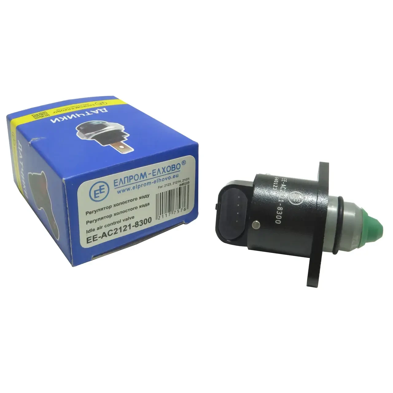 Регулятор холостого ходу "Elprom-Elhovo" EE-AC2121-8300 2123, 21214, 2107i (метал) 21203-1148300