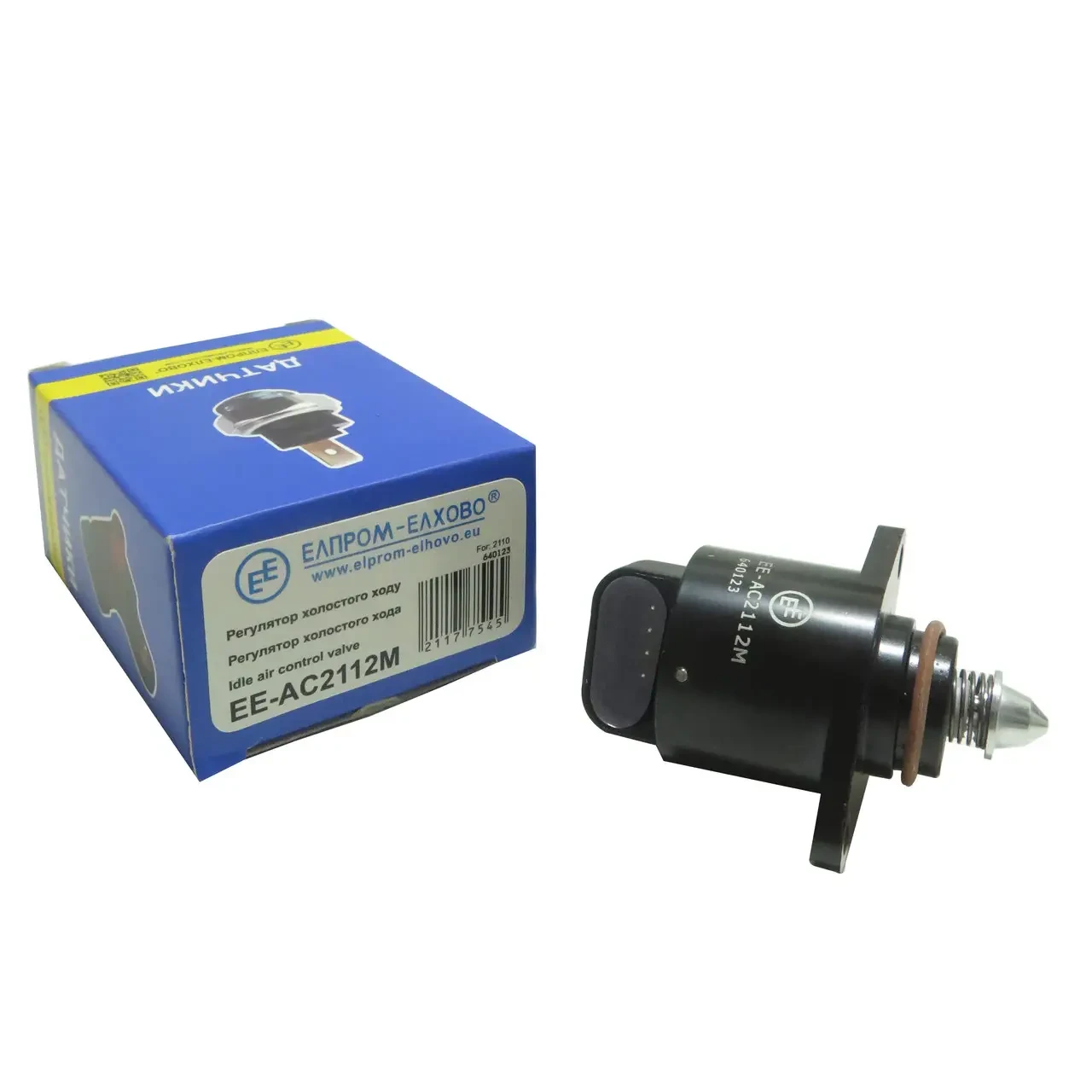 Регулятор холостого ходу "Elprom-Elhovo" EE-AC2112M 2110 (метал) 2112-1148300