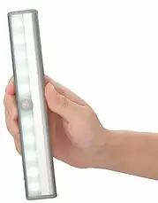 Бездротова підсвітка для дому 30 см із датчиком руху Cabinet light YU227, фото 3
