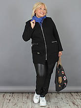 Жіноче пальто Nadin UA1317_1_56 Чорний 56
