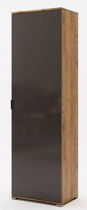 Шафа Місяць / Luna 1Д 1990х600х400мм лава мат / дуб крафт золотий Миро-Марк, фото 1