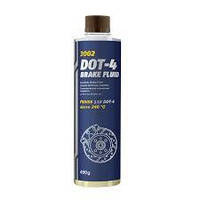 Гальмівна рідина 3002 MANNOL DOT-4 Brake Fluid 450ml (пластикова каністра)
