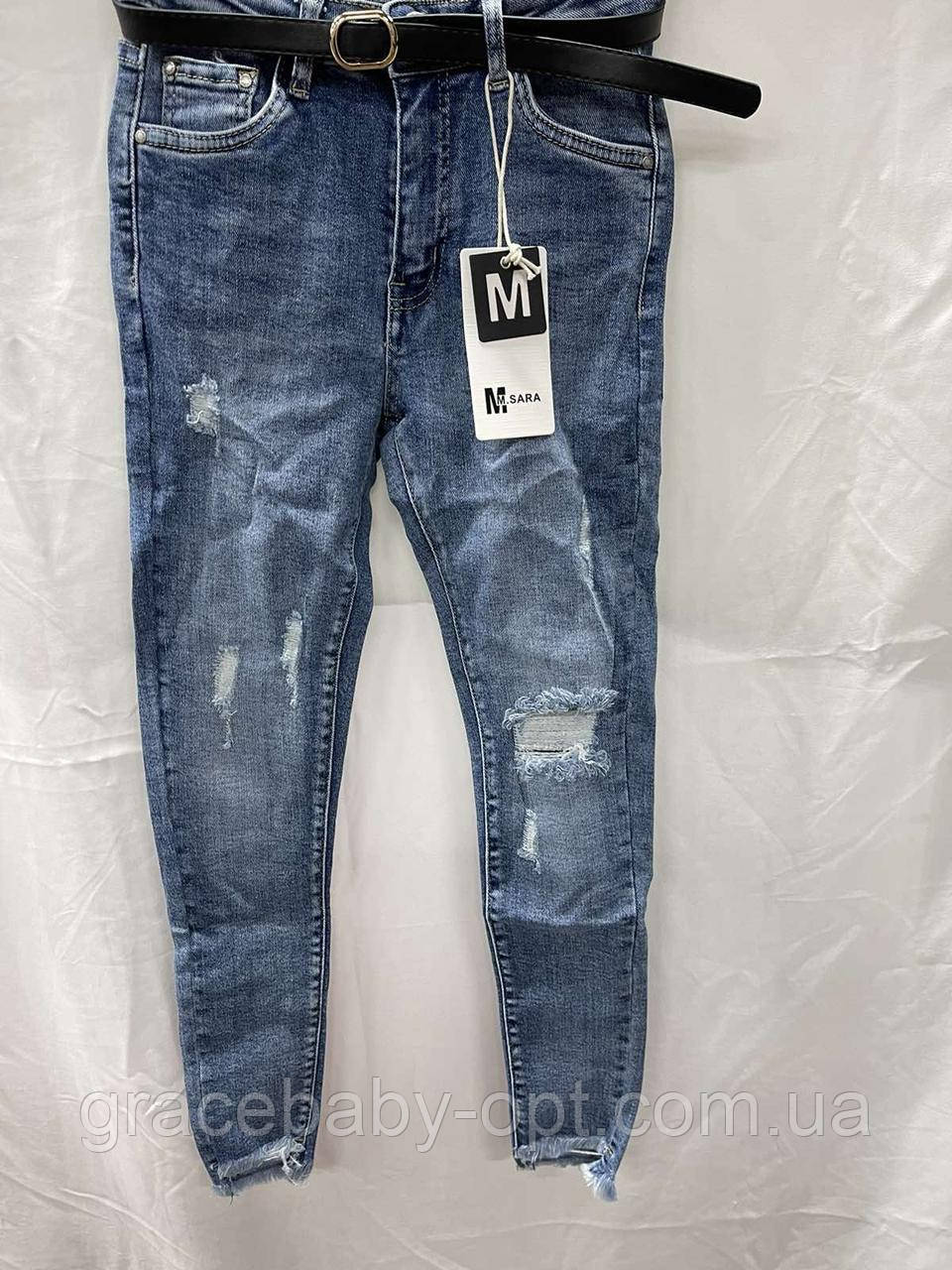 Джинси жіночі оптом, XS-XL pp., № Si-6674-1, фото 1