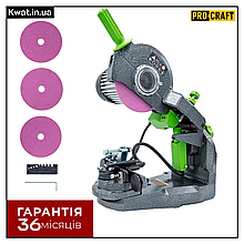 Верстат для заточування ланцюгів з гідравлічним приводом 300 Вт Procraft SK1250 3000 об хв