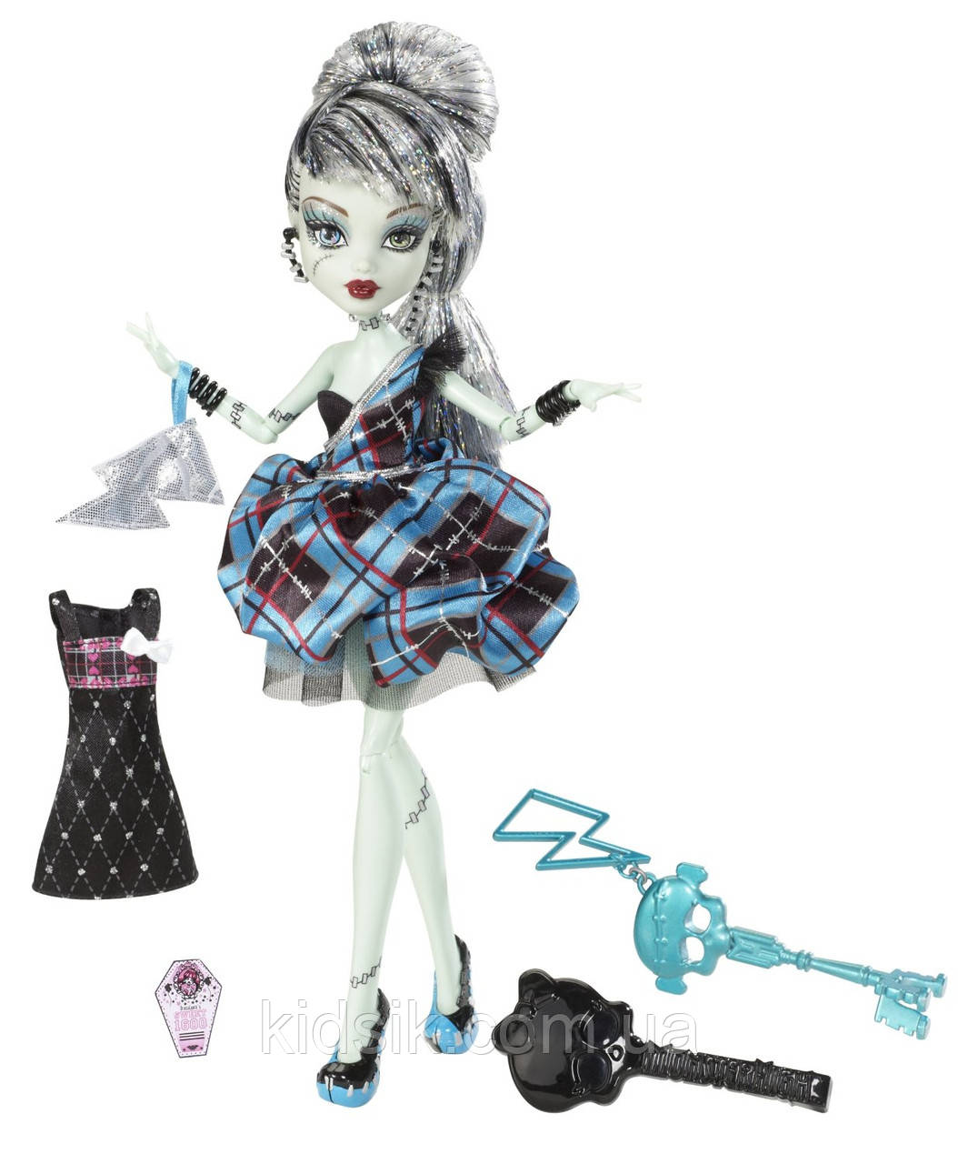 Ляльки Монстер Хай Солодкі 1600,Mattel Monster High Sweet1600, Френкі