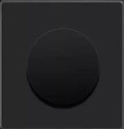 Скляний диммер 1DAL | Світлорегулятор механічний Чорний (G86D-RDM.BL), фото 2