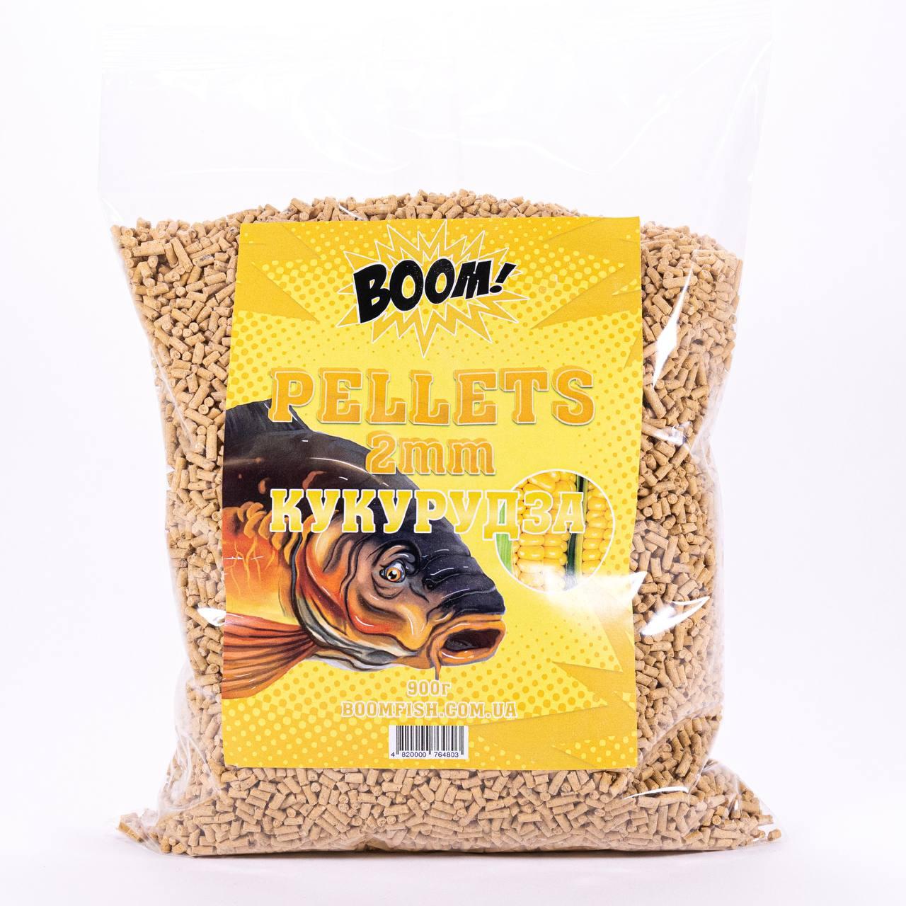 Пеллетс Boom 2 мм 900 грамів Кукурудза