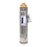 НАСОС ГЛИБИННИЙ FARMER 4SKM 100S+пульт+10 м. кабеля, фото 2