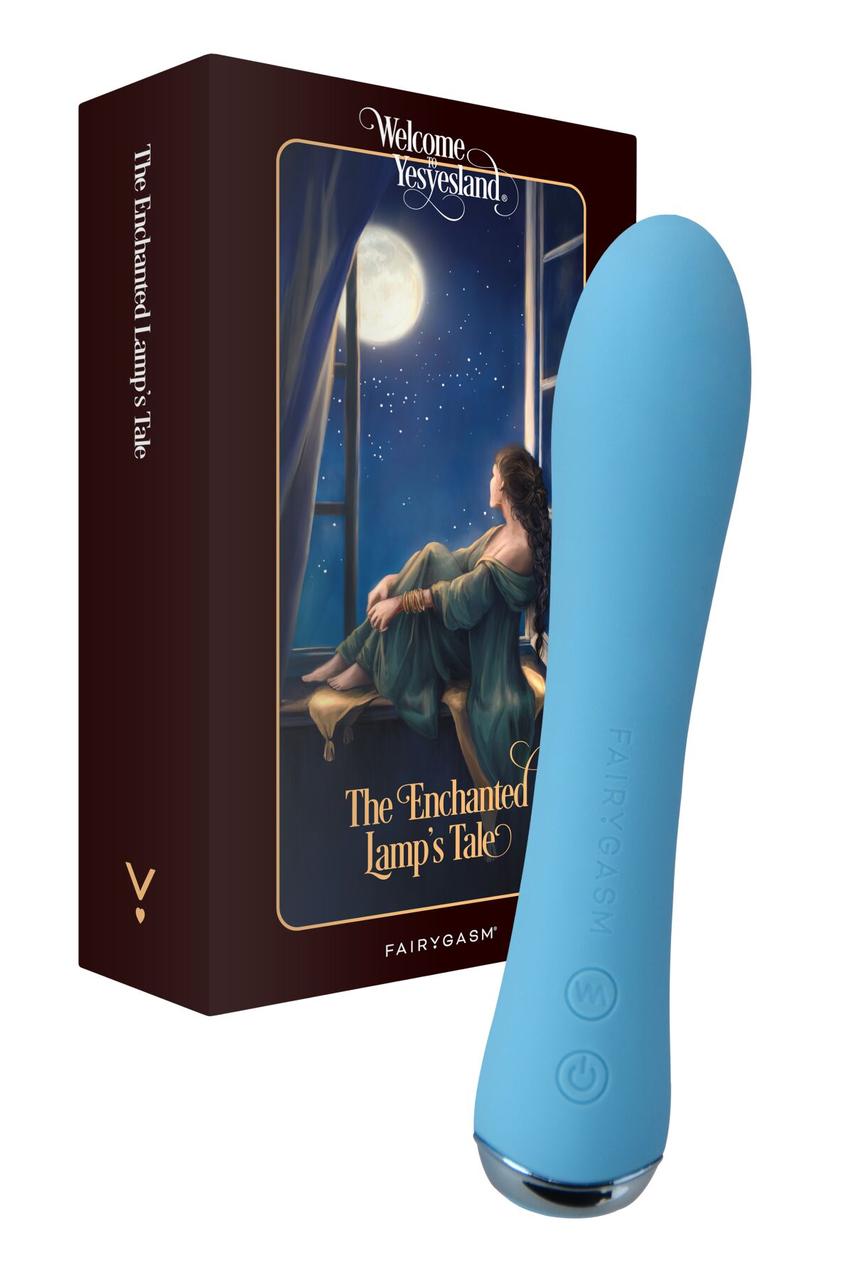 Класичний вібратор з підігрівом FairyGasm WowGenie blue