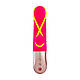 Невеликий вібратор-кролик Fun Factory Amorino pink/neon yellow, фото 4