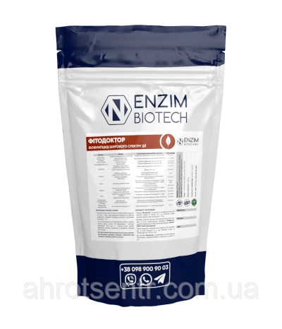 Біофунгіцид Фітодоктор 1 кг Enzim Biotech Agro / Ензим Біотек Агро Україна