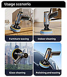 Круги полірувальні для авто 125 мм, набір губок полірувальних 3 штуки, фото 3