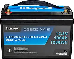 Акумуляторна батарея Houny (LiFePO4) 12.8 В/100 А·год / 1280 Втч