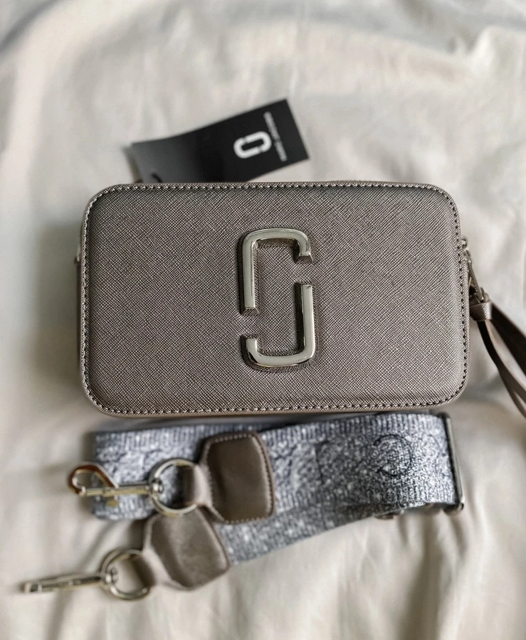 Marc Jacobs Snapshot Silver LOGO, фото 1