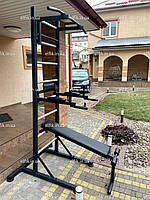 Універсальна шведська стінка пересувна турнік бруси лавка