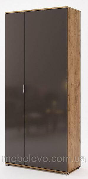 Шафа Місяць / Luna 2Д 1990х800х400мм лава мат / дуб крафт золотий Миро-Марк