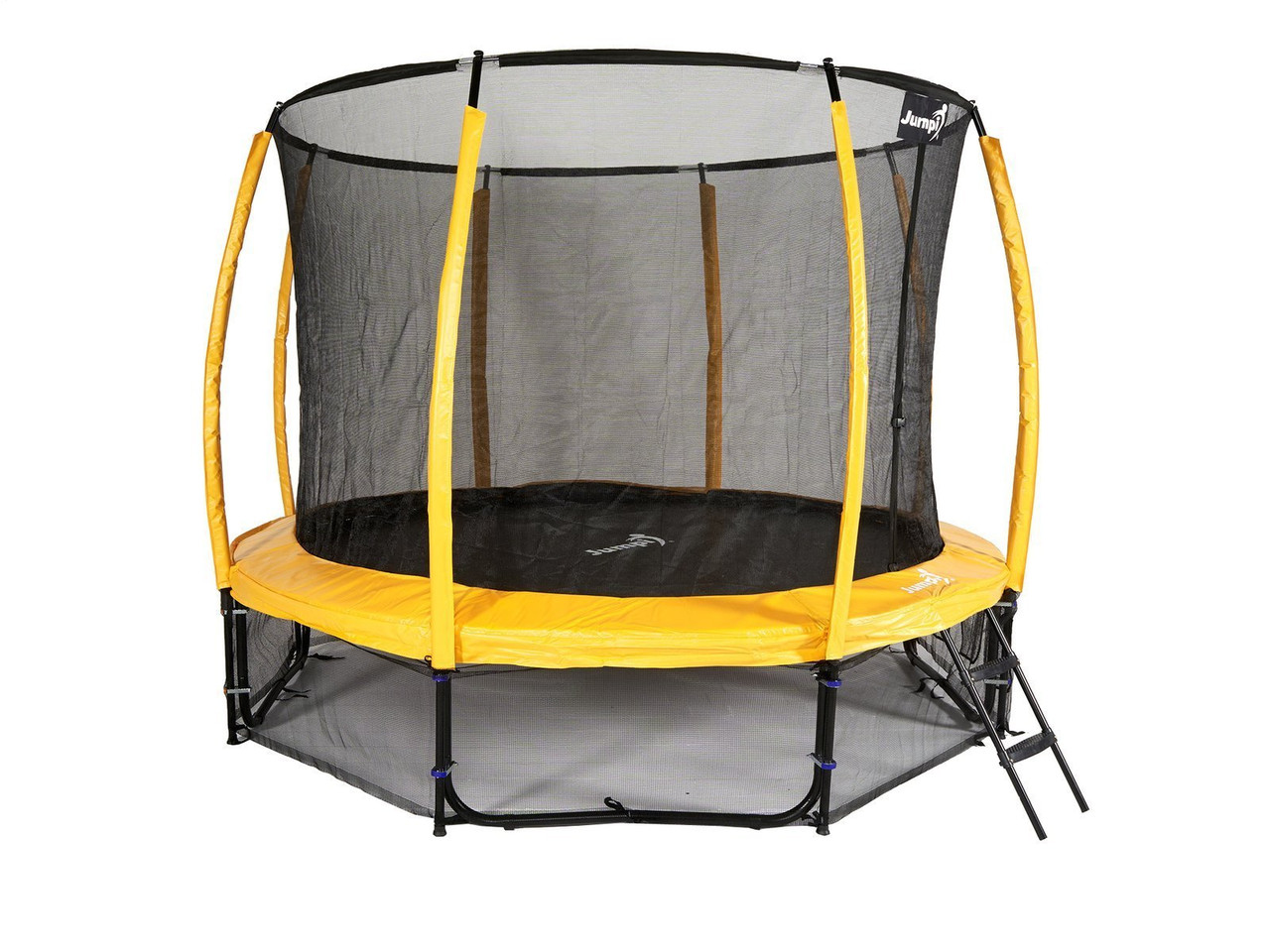 Батут Jumpi 312 см 10 ft Maxy Comfort Plus жовтий із внутрішньою сіткою, фото 1