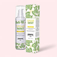 Розігріваюча масажна олія їстівна EXSENS Organic Spear Mint (50 мл)
