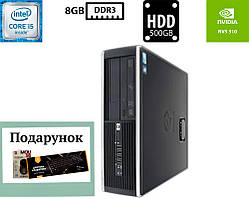 Комп'ютер HP Compaq Elite 8300 SFF/Core i5-3470 3.20GHz/8GB DDR3/HDD 500GB/NVIDIA NVS 310 512MB Б/В + Подарунок