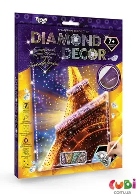 Набір креативної творчості "DIAMOND DECOR" Ейфелева вежа, фото 1