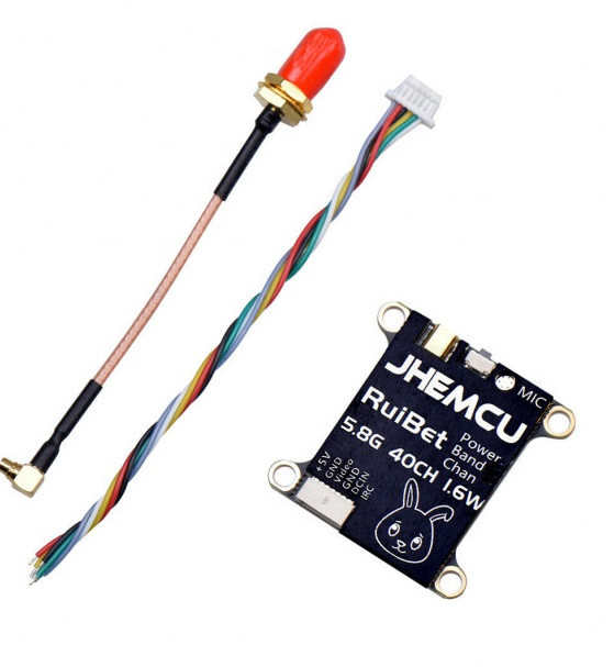 Відеопередавач (VTX) JHEMCU RuiBet Tran-3016W 5.8G 1.6W