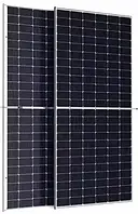 Монокристалічна сонячна панель JA SOLAR 585 Вт JAM72D40-585/GB, Bifacial, N-Type, Double Glass, Deep Blue 4.0 Pro