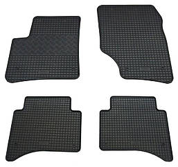 Килимки в салон VW Touareg (7L) 2002-2010 / PORSCHE Cayenne 2002-2010, гумові (4шт) Rigum Чехія (902815)