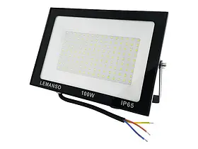 Прожектор світлодіодний Lemanso LMP104-100 Посейдон 100W 6500K 8000Lm IP65