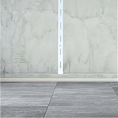 Рейка біла одинарна 2 м.