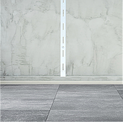 Рейка біла одинарна 2 м.