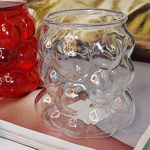 Склянка 300мл Склянки для гарячих напоїв скло Склянка для еспресо скло Склянки для холодної кави, фото 3