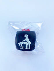 Гральний кубик КАМАСУТРА чорний