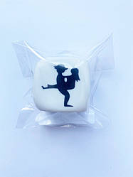 Гральний кубик КАМАСУТРА білий