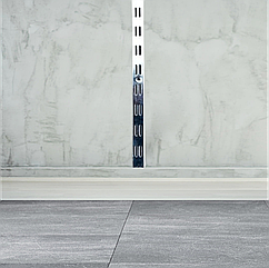 Рейка хромована подвійна, 2 м (широкая)