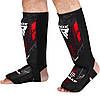 Захист для гомілок та стоп RDX NEOPRENE SHIN INSTEP IMMAF-1-RED-L, фото 3