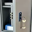 Офісний сейф CO-600K (60х40х35 см) 2-3 мм на одну полицю, фото 10